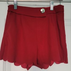 SHEIN Red Shorts